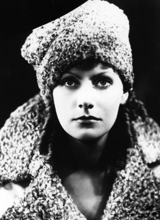 Greta Garbo 1930 George Hurrell fourrure