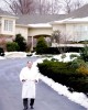 James Gandolfini, The Sopranos maison sous la neige