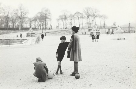 Jan Reich (Czech 1942 - 2009) Jardin des Tuileries Paris 1969