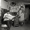 Jean-Philippe Charbonnier. Serving coffee, France, ca. 1954 Liberté Egalité Fraternité
