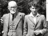 Lucian Freud avec son grand-père, Sigmund Freud, Londres, 1938