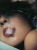 Maria Beadeux by Hiro, New York, 1974 nuage de fumée petits brouillards matinaux