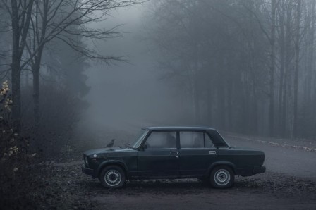 Mikko Lagerstedt voiture brouillard