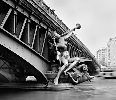 Pont Mirabeau, Photo by Philip Trager, 1995
