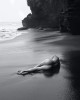 Roman Gutikov le corps sur la plage