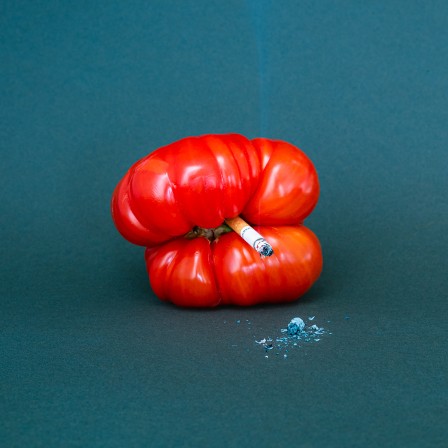 Sébastien Nadaud tomate et cigarette ta bouche est un fruit qui fume