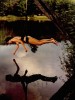 Taryn Simon, Narcissus, Dazed &amp;amp;amp; Confused Magazine, 2001 tendre la main à son double liquide Narcisse la véritable histoire