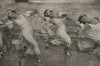 Trude Fleischmann. Toni Birkmeyer-Ballet in Emperor Waltz, Vienna, circa 1930 danse valses de Vienne