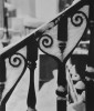 Wrought Iron in Snow, Photo by Ida Wyman, 1947 la neige a horreur du vide