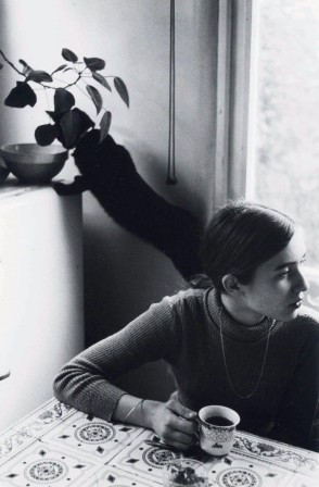 Yves Auquier. ''La Vie de Famille'', 1975 le chat à l'arrière-plan