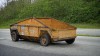 design voiture et poubelles de l'histoire et puis j'avais choisi Tesla Cybertruck